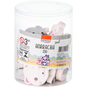 Borracha Decorada Zoo 4 Modelos-093761-89374