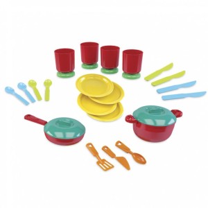 Brincando De Casinha Brincadeira Cozinha 28pcs-044152-73428