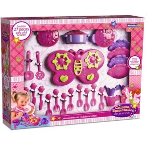 Brincando De Casinha Cozinha Encantada Princesas Gr-037903-44186