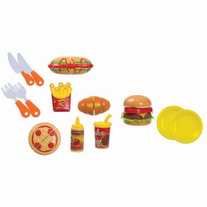 Brincando De Casinha Fast Food Lanches Krac C/acess-104888-43643