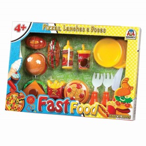 Brincando De Casinha Fast Food Lanches Krac C/acess-104888-54414