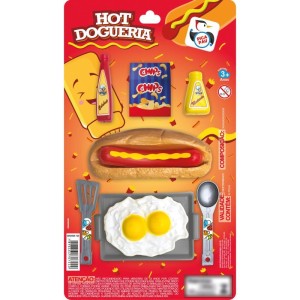 Brincando De Casinha Hot Dogueria C/9pcs-108415-63911