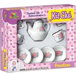 Brincando De Casinha Kit Cha Porcelana 9pcs-072902-27270