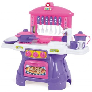 Brincando De Casinha Mini Chef Rosa C/ Agua-082643-22812