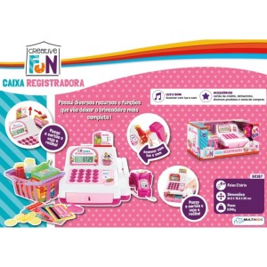 Brincando De Profissoes Caixa Registradora Rosa-096087-33027