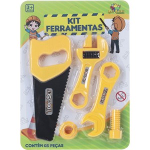 Brincando De Profissoes Kit Ferramenta C/5pcs-088988-39290