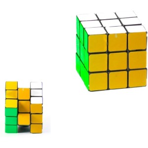 Brinquedo Diverso Cubo Magico 3x3 Cores-079807-46980