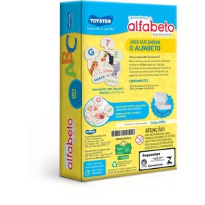 Brinquedo Educativo Aprendendo Alfabeto 78 Pcs-095700-68740