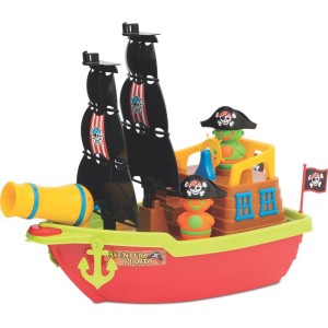 Brinquedo Educativo Barco Aventura Pirata 43cm.-076998-22934