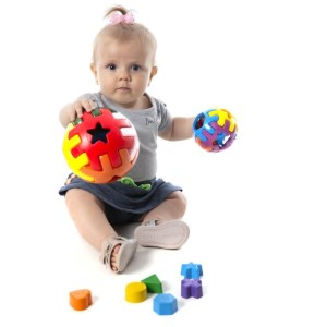 Brinquedo Educativo Bola Baby C/blocos (s)-106622-95790