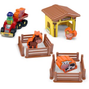 Brinquedo Educativo Brinkadeira Fazendinha 20pcs-107314-16709