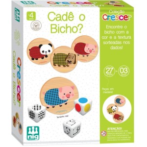 Brinquedo Educativo Cade O Bicho Em Madeira 27pcs-042584-40672