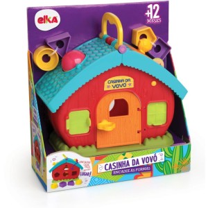 Brinquedo Educativo Casinha Da Vovo Encaixe Formas-069869-24754