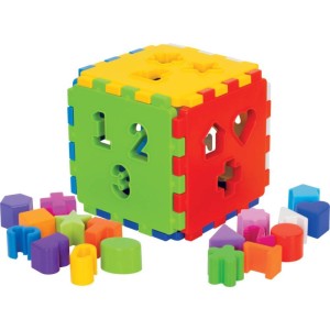 Brinquedo Educativo Cubo Didatico C/blocos-054033-31420