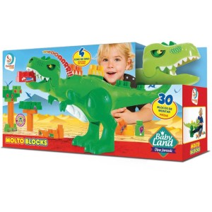 Brinquedo Educativo Dino Jurassico Baby Land C/30b-068151-14978