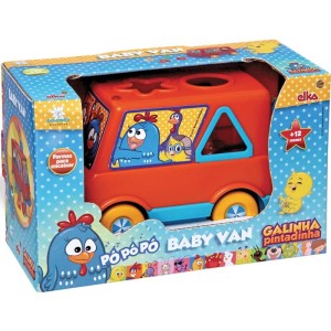 Brinquedo Educativo Galinha Pintadinha Baby Van-048686-63504