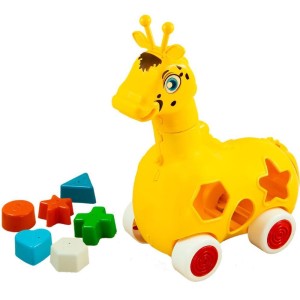 Brinquedo Educativo Girafa Lola C/blocos-031444-65047