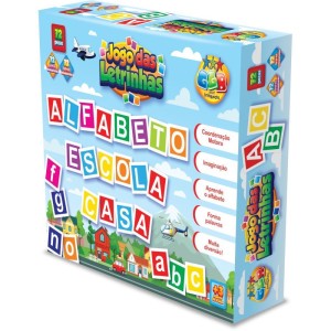 Brinquedo Educativo Jogo Das Letrinhas 72pcs-094623-63114