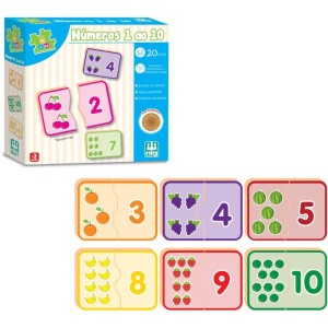 Brinquedo Educativo Numeros 0 A 10-094995-46862