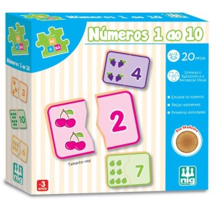 Brinquedo Educativo Numeros 0 A 10-094995-67057