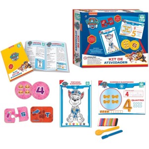 Brinquedo Educativo Patrulha Canina Kit Atividades-104617-31764