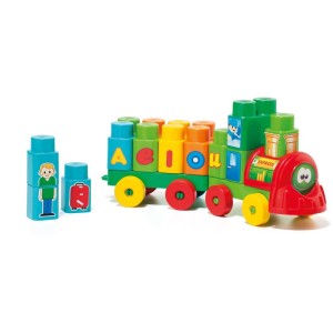 Brinquedo Educativo Trenzinho Baby Land 28 Blocos-085500-73155