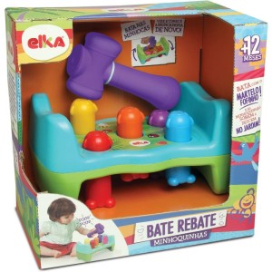 Brinquedo Para Bebe Bate Rebate Minhoquinhas-025191-18405