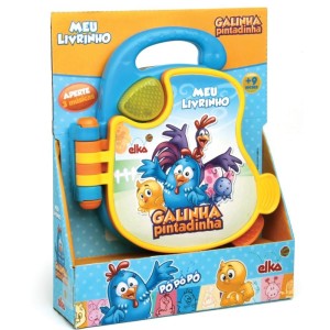 Brinquedo Para Bebe Galinha Pintadinha Livro Sonor-064790-30089