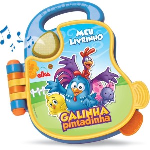 Brinquedo Para Bebe Galinha Pintadinha Livro Sonor-064790-91485