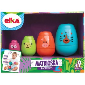 Brinquedo Para Bebe Matrioska Bichitos-085385-16802