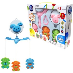 Brinquedo Para Bebe Mobile P/berco Elefante Musica-061131-23732