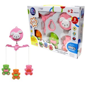 Brinquedo Para Bebe Mobile P/berco Urso Musical-061130-64218