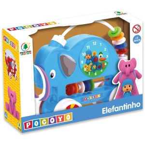 Brinquedo Para Bebe Pocoyo Elefantinho-104842-41540