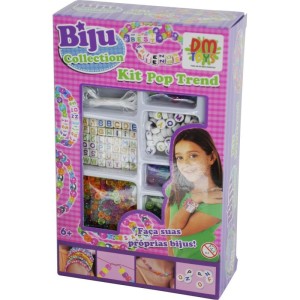 Brinquedo Para Menina Kit Pop Trend Biju Collection-107616-29698