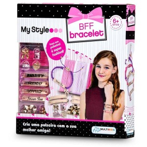 Brinquedo Para Menina My Style Kit Pulseiras Bff-096067-53550