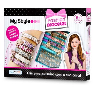 Brinquedo Para Menina My Style Kit Pulseiras C/letra-096066-48543