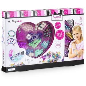 Brinquedo Para Menina My Style Kit Pulseiras Lovely-106903-62469