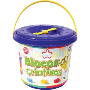 Brinquedo Para Montar Blocos Criativos 30pcs/adesivo-053362-17550