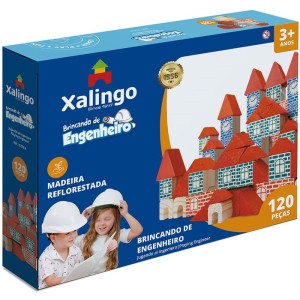 Brinquedo Para Montar Brincando De Engenheiro 120pc-008040-44066