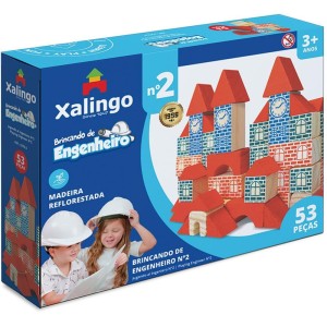 Brinquedo Para Montar Brincando De Engenheiro2 53pcs-008080-83224