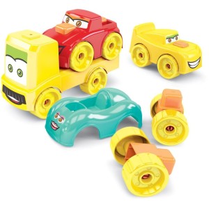 Brinquedo Para Montar Brinkadeira Carros 15pçs-040257-92749