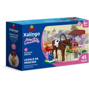 Brinquedo Para Montar Cavalo Da Princesa 45pcs-097474-85981