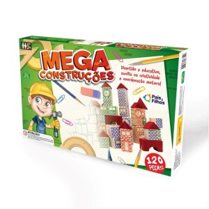 Brinquedo Para Montar Mega Construcoes 120pecas-061126-18337