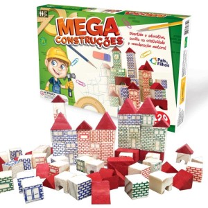 Brinquedo Para Montar Mega Construcoes 120pecas-061126-54207