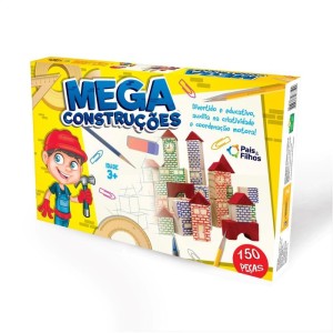 Brinquedo Para Montar Mega Construcoes 150 Pecas-061127-56789