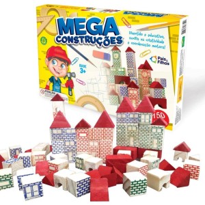 Brinquedo Para Montar Mega Construcoes 150 Pecas-061127-58238