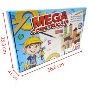 Brinquedo Para Montar Mega Construcoes 200 Pecas-071782-53434