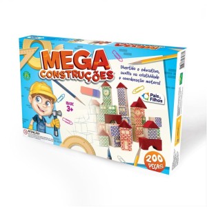 Brinquedo Para Montar Mega Construcoes 200 Pecas-071782-68863