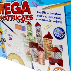 Brinquedo Para Montar Mega Construcoes 200 Pecas-071782-96077