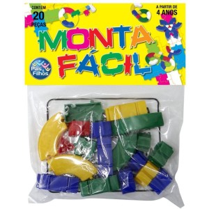 Brinquedo Para Montar Monta Facil 20 Pecas-047857-32999